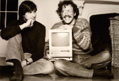 Bill Atkinson with Steve Jobs